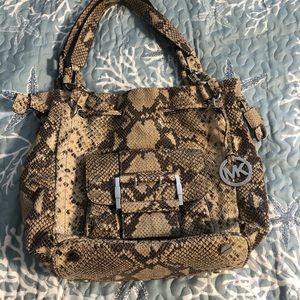 Michael Kors python bag